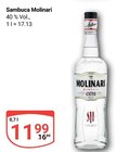 Sambuca Angebote von Molinari bei GLOBUS Willich für 11,99 €