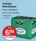 Mineralwasser im V-Markt Prospekt Mineralwasser von Fachinger im aktuellen V-Markt Prospekt für 6,99 €