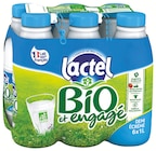Lait uht demi-écrémé bio - LACTEL en promo chez Bi1 Troyes à 6,51 €