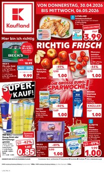 Red Bull im Kaufland Prospekt "Aktuelle Angebote" mit 62 Seiten (Lüneburg)