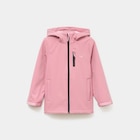 Blouson fourré déperlant à capuche vieux rose fille dans le catalogue La Halle