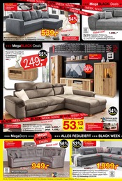 Aktueller Opti-Megastore Prospekt mit Wohnlandschaft, "Mega Black Deals", Seite 2