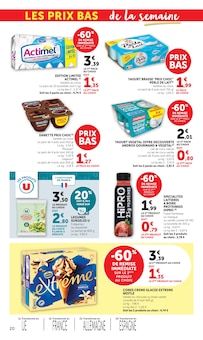 Promotion Nestlé dans le prospectus Super U, valable du 08/04/2026 au 19/04/2026 Promo Nestlé dans le catalogue Super U du moment à la page 20