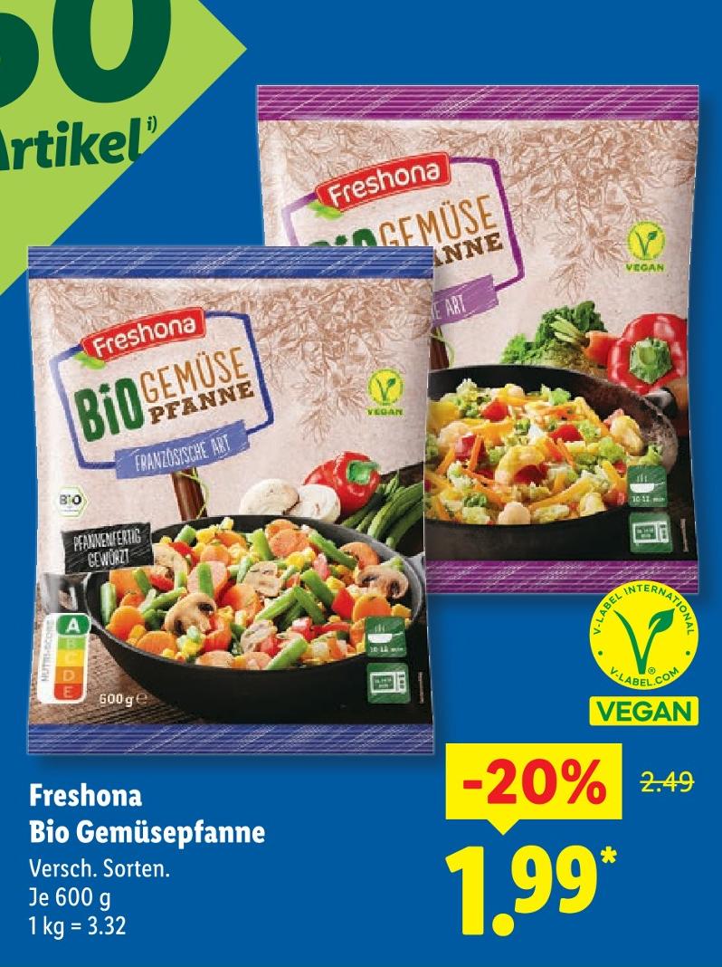 Bio Gemüsepfanne
