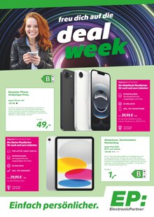EP: Prospekt der Woche "freu dich auf die deal week" Seite 1, 01.11.2025 bis 30.11.2025 für Gardelegen Aktueller EP: Prospekt "freu dich auf die deal week" Seite 1 von 4 Seiten für Gardelegen