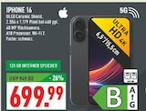 IPHONE 16 im Angebot bei Marktkauf in Mülheim IPHONE 16 Angebote von Apple bei Marktkauf Mülheim für 699,99 €