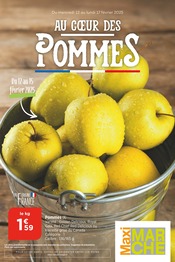 Catalogue Supermarchés Bi1 en cours à Montceau-les-Mines et alentours, "AU COEUR DES POMMES", 16 pages, 12/02/2025 - 17/02/2025