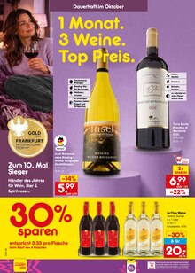 Wein im Netto Marken-Discount Prospekt "Aktuelle Angebote" mit 75 Seiten (Duisburg)