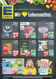 EDEKA Prospekt Wir lieben Lebensmittel! mit  Seiten in Happurg und Umgebung