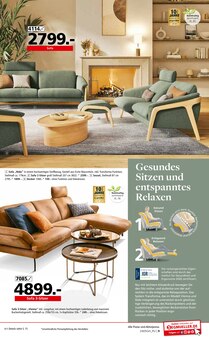 Couch im Segmüller Prospekt "Frühling für Zuhause" mit 40 Seiten (Aachen)