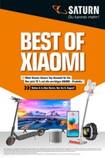 Saturn Prospekt für Elsterwerda mit 9 Seiten Saturn Prospekt für Elsterwerda: "BEST OF XIAOMI", 9 Seiten, 01.08.2021 - 08.08.2021