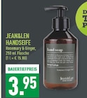 Handseife Rosemary & Ginger Angebote von Jean&Len bei Marktkauf Wesel für 3,95 €