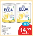 Folgemilch 2 oder 3 von Beba für 14,99 € bei budni im Angebot Folgemilch 2 oder 3 von Beba im aktuellen budni Prospekt