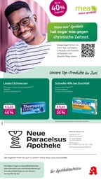 Apotheke Prospekt von mea - meine apotheke Wittgensdorf mea - meine apotheke Prospekt: "Unsere Juni-Angebote", 4 Seiten, 01.06.2025 - 30.06.2025