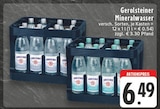 Mineralwasser Angebote von Gerolsteiner bei EDEKA Melle für 6,49 €