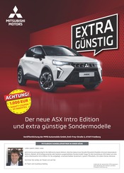 Aktueller Mitsubishi Werkstatt & Auto Prospekt in Mutlangen und Umgebung, "Extra Günstig" mit 8 Seiten, 16.09.2024 - 13.10.2024