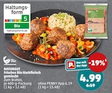 Frisches Bio Hackfleisch gemischt Angebote von Naturgut bei Penny Göttingen für 4,99 €