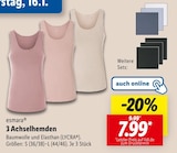 3 Achselhemden bei Lidl im Selfkant Prospekt für 7,99 €