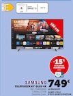 Téléviseur 65" qled 4k - SAMSUNG - Super U à Béziers Téléviseur 65" qled 4k - SAMSUNG en promo chez Super U Béziers à 749,00 €