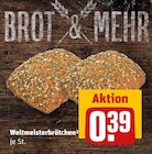 Weltmeisterbrötchen von BROT &  MEHR im aktuellen REWE Prospekt für 0,39 €