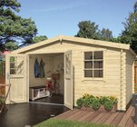 Abri de jardin monopente Linda épicéa brut extérieure hors tout 12,2 m2 - KLIKSTROM à 1 149,90 € dans le catalogue Castorama