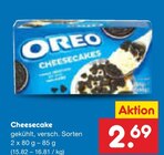 Cheesecake für 2,69 € bei Netto Marken-Discount im Angebot Cheesecake im aktuellen Netto Marken-Discount Prospekt