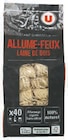 Allume-feux laine de bois - U en promo chez Hyper U Colmar à 7,18 €