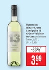 Sandgrube 13 Grüner Veltliner trocken bei Marktkauf im Korntal-Münchingen Prospekt für 3,99 €