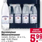 Mineralwasser Angebote von Gerolsteiner bei E center Mainz für 5,99 €