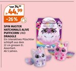 Hatchimals Alive Pufficorn und Draggle Angebote von Spin Master bei Müller Stuttgart für 44,99 €