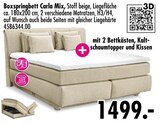 Boxspringbett Carla Mix im aktuellen SB Möbel Boss Prospekt