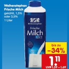 Frische Milch im Angebot bei Netto Marken-Discount in Reutlingen Frische Milch Angebote von Weihenstephan bei Netto Marken-Discount Reutlingen für 1,11 €