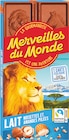 Chocolat au lait noisettes et amandes pilées - Merveilles du Monde en promo chez Netto Nîmes à 1,91 €