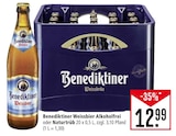 Aktuelles Benediktiner Weissbier Alkoholfrei oder Naturtrüb Angebot bei Marktkauf in Schorndorf ab 12,99 €