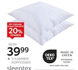 Aktuelle Kopfkissen Angebote bei XXXLutz Möbelhäuser in Münster Aktuelles 3-Kammer-Kopfkissen „Ilu“ Angebot bei XXXLutz Möbelhäuser in Münster ab 39,99 €