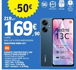 Smartphone Redmi 13C en promo chez E.Leclerc Bergerac à 169,90 €