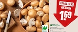 Braune Bio Champignons bei REWE im Wiehl Prospekt für 1,69 €