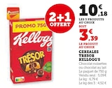 Céréales Trésor - Kellogg's en promo chez U Express Céréales Trésor - Kellogg's dans le catalogue U Express