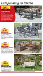 toom Baumarkt Gartenmöbel im Prospekt 