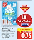 Hello my cat 10 Katzensticks Angebote von Gut & Günstig bei E center Berlin für 0,75 €