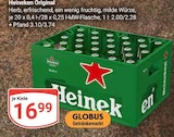 Heineken Original bei GLOBUS im Prospekt "" für 16,99 €