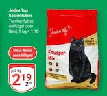 Katzenfutter Knusper-Mix bei GLOBUS im Siegen Prospekt für 2,19 €