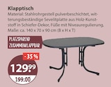 Klapptisch von  im aktuellen V-Markt Prospekt für 129,99 €