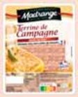 Terrine de campagne dorée au four - MADRANGE en promo chez Intermarché Besançon à 0,90 €