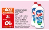 Nettoyant ménager Brise Fraîche - AJAX à 0,92 € dans le catalogue Netto