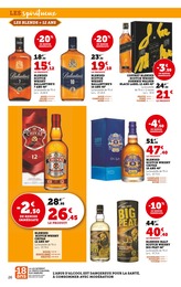 Prix et réduction Ballantines dans le prospectus Super U en cours Offre Ballantines dans le catalogue Super U du moment à la page 26