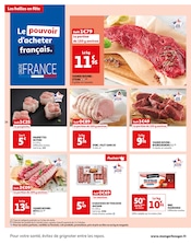 Promos Steak dans le catalogue "Chaque semaine, plus de 3000 offres en magasin" de Auchan Hypermarché à la page 14