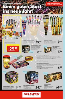 Feuerwerk im Hellweg Prospekt "Entscheiden Sie selbst" mit 22 Seiten (Potsdam)