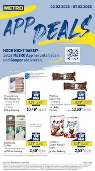 Hering im aktuellen METRO Prospekt (Frankfurt (Main)) Hering im METRO Prospekt "Wochenangebote SCO + App Deals" mit 28 Seiten (Frankfurt (Main))
