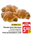 Plunder-Nuss-Hörnchen à EDEKA dans Schœnau